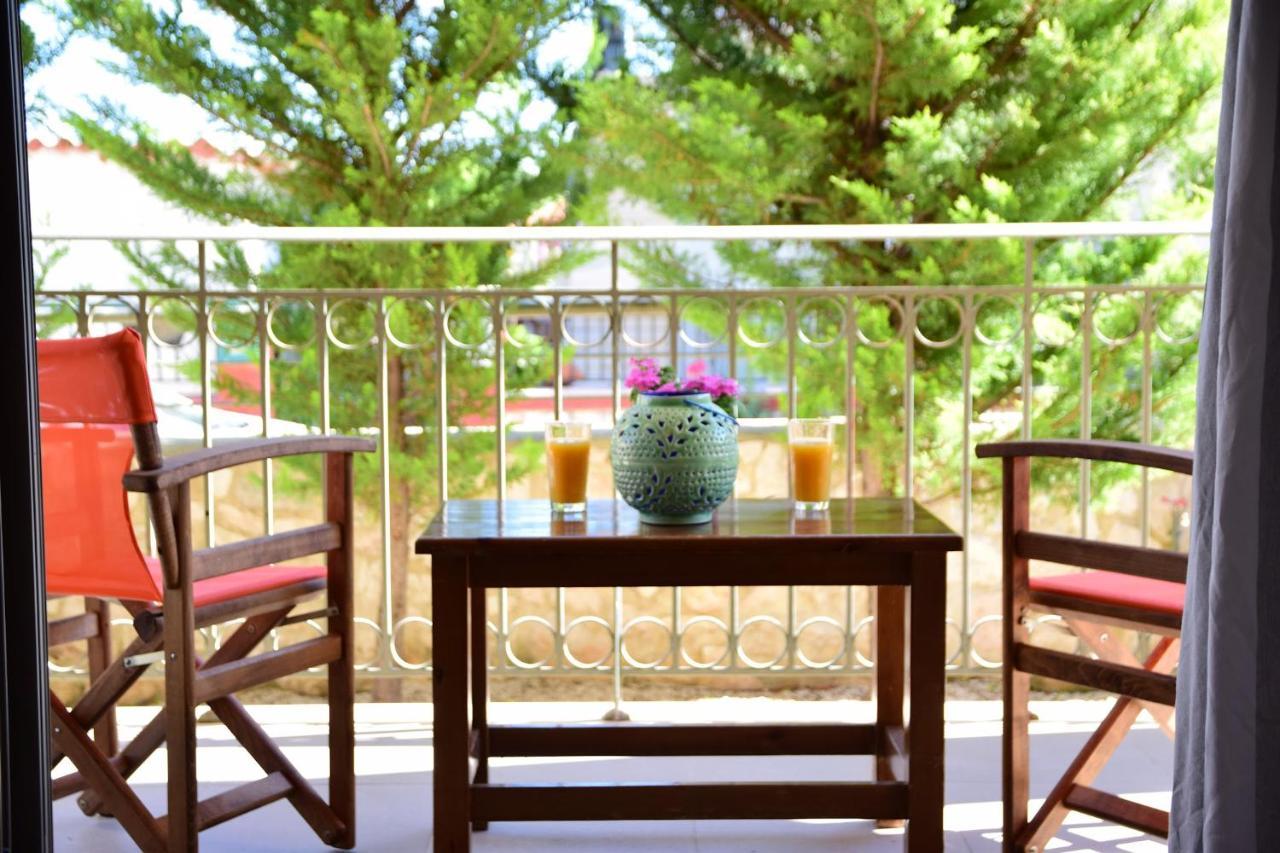 D'Angelos Apartments Karavomylos Ngoại thất bức ảnh