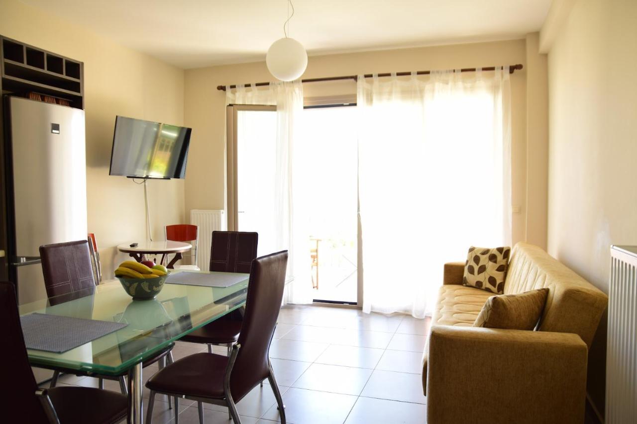 D'Angelos Apartments Karavomylos Ngoại thất bức ảnh